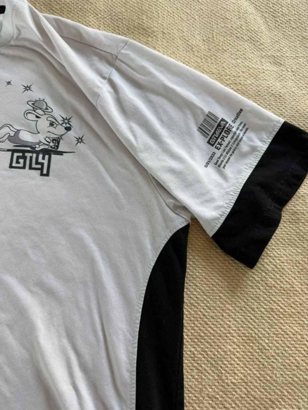 GTL4 Good Things Last 4 Ever Graphic T-Shirt XL White Black Streetwear